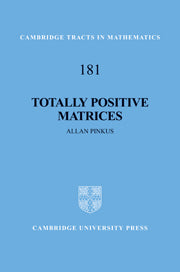 Totally Positive Matrices