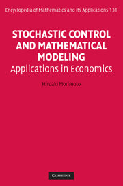 Stochastic Control and Mathematical Modeling