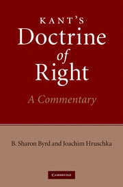 Kant's Doctrine of Right