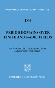 Period Domains over Finite and p-adic Fields