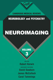 Cambridge Medical Reviews: Neurobiology and Psychiatry: Volume 3