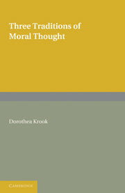 Three Traditions of Moral Thought