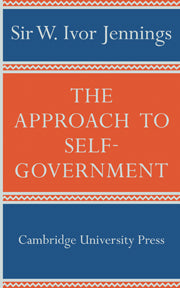 The Approach to Self-Government