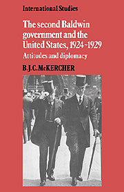 The Second Baldwin Government and the United States, 1924–1929
