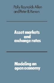 Asset Markets and Exchange Rates