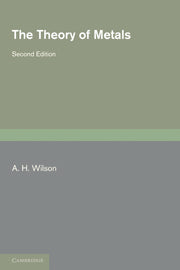 The Theory of Metals