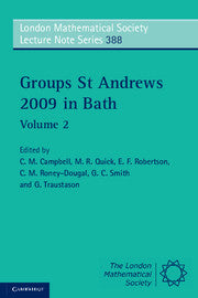 Groups St Andrews 2009 in Bath: Volume 2