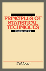 Principles of Statistical Techniques