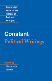 Constant: Political Writings