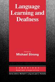 Language Learning and Deafness
