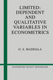 Limited-Dependent and Qualitative Variables in Econometrics