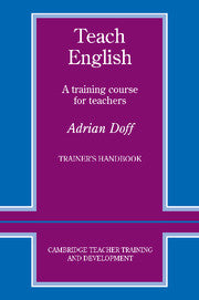 Teach English Trainer's handbook