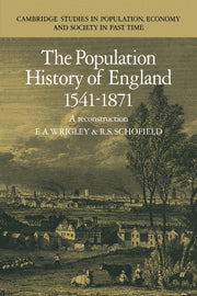 The Population History of England 1541–1871