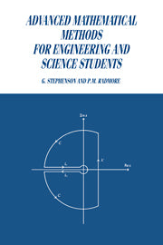Advanced Mathematical Methods for Engineering and Science Students