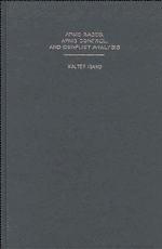 Arms Races, Arms Control, and Conflict Analysis