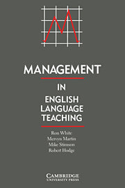 Management in English Language Teaching