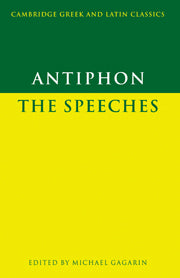 Antiphon: The Speeches