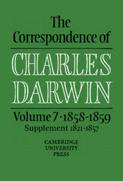 The Correspondence of Charles Darwin: Volume 7, 1858–1859