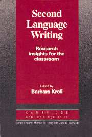 Second Language Writing (Cambridge Applied Linguistics)