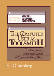 The Computer User as Toolsmith