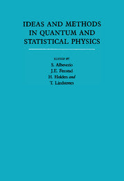 Ideas and Methods in Quantum and Statistical Physics: Volume 2