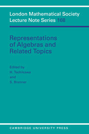 Representations of Algebras and Related Topics