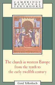 The Church in Western Europe from the Tenth to the Early Twelfth Century