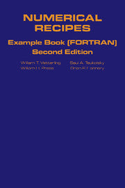 Numerical Recipes in FORTRAN Example Book