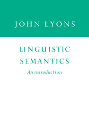 Linguistic Semantics