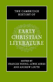 The Cambridge History of Early Christian Literature