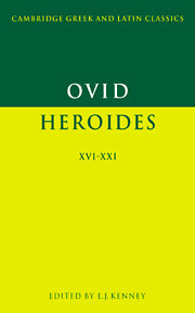 Ovid: Heroides XVI-XXI