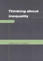 Thinking about Inequality