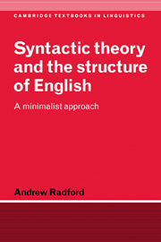 Syntactic Theory and the Structure of English