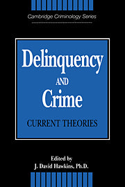 Delinquency and Crime