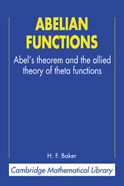 Abelian Functions