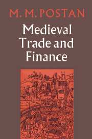 Mediaeval Trade and Finance