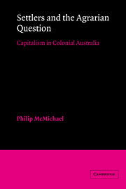 Settlers and the Agrarian Question