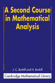 A Second Course in Mathematical Analysis