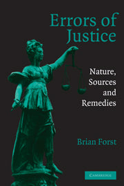 Errors of Justice
