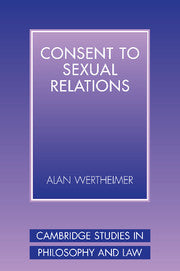 Consent to Sexual Relations