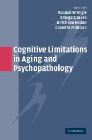 Cognitive Limitations in Aging and Psychopathology