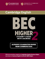 Cambridge BEC 2 Higher Student's Book with Answers