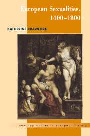 European Sexualities, 1400–1800
