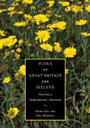 Flora of Great Britain and Ireland: Volume 4, Campanulaceae - Asteraceae