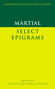 Martial: Select Epigrams