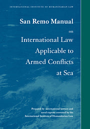 San Remo Manual on International Law Applicable to Armed Conflicts at Sea