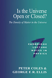 Is the Universe Open or Closed?