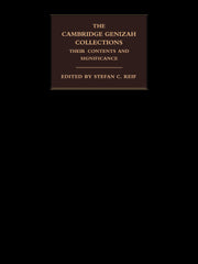 The Cambridge Genizah Collections
