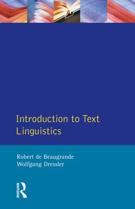 Introduction to Text Linguistics