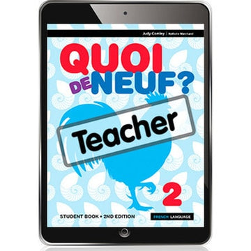 Quoi de Neuf ? 2 Teacher eBook with audio download